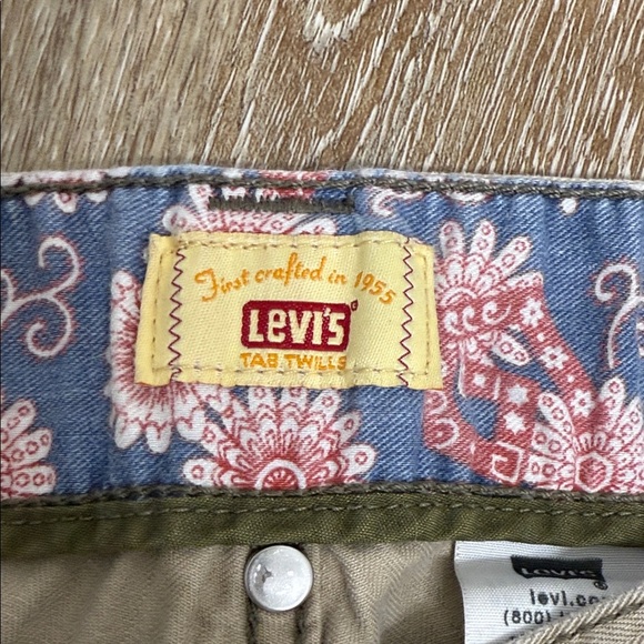 Levi’s Y2K Cargo Pants Khaki Wide Leg Vintage 2000s - Picture 2 of 15